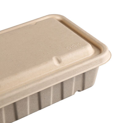 Leakproof Microwavable Biodegradable Take Out Boxes