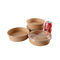 Disposable Compostable ODM Kraft Paper Bowls With Lid