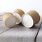 Kraft Paper Ice Cream Takeaway Containers with Lid