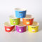 TUV  8oz Sustainable Leakproof Paper Ice Cream Cups With Lids