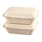 Compostable Takeaway 8oz Bagasse Clamshell Containers