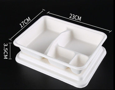 Zhuangjia Biodegradable Takeout Sugarcane Pulp Plates