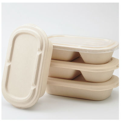 Biodegradable Disposable 1000ml Bagasse Food Containers