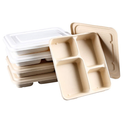Greaseproof ODM Biodegradable Sugarcane Pulp Plates