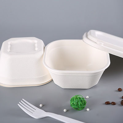 Biodegradable Greaseproof Bagasse Pulp Food Containers