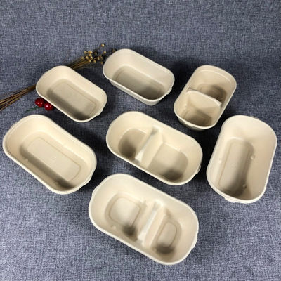 Eco Friendly Portable 24oz Bagasse Food Containers