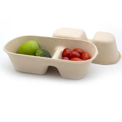 Greaseproof Sustainable Hotel SGS Pulp Food Containers