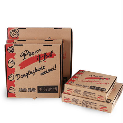 20x20x2 Innovative  Sustainable Biodegradable Pizza Box Easy Pull