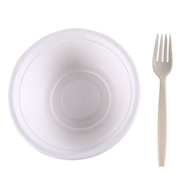 Compostable  Bagasse Paper Food Bowl for Hot and Cold Food