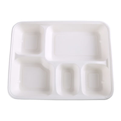 Greaseproof ODM Biodegradable Sugarcane Pulp Plates