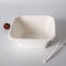 Sustainable Square Biodegradable Takeaway Food Containers