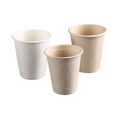 Degradable Compostable 16oz Sugarcane Bagasse Cups For Restaurant