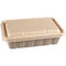 Microwavable Freezer 2500ML Bagasse Food Containers With Lid