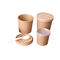 Oilproof Hot Soup ODM Compostable Kraft Paper Bowls