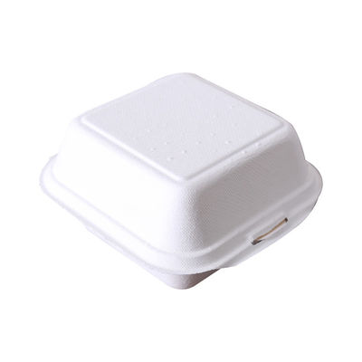 Hamburger Waterproof Biodegradable Takeaway Boxes