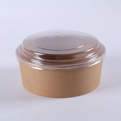 Biodegradable Takeout 1200ml Round Paper Containers