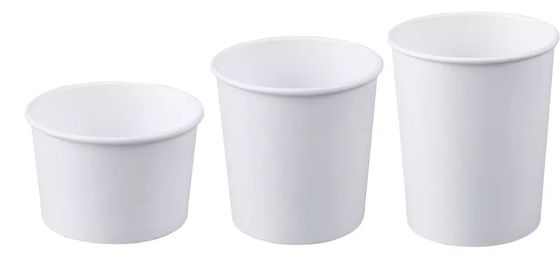 Eco Friendly  Biodegradable TUV 134mm Disposable Paper Cups