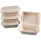 Custom Bagasse Clamshell Containers Box 1000ml Compostable