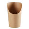 12oz, 16oz Kraft Paper Scoop Cup for French Fires Potato Chips Popcorn