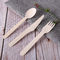 Disposable Takeout 16CM Wooden Forks And Spoons Disposable