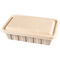 Sugarcane  Sanitary 180mm Compostable Takeaway Containers