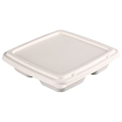 Greaseproof ODM Biodegradable Sugarcane Pulp Plates