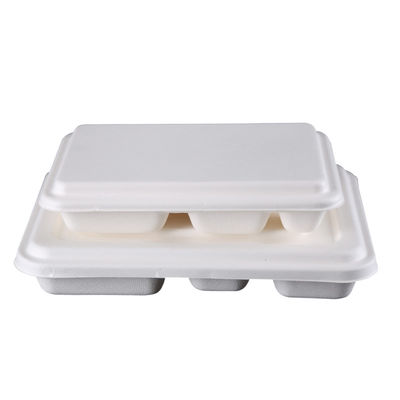 Greaseproof ODM Biodegradable Sugarcane Pulp Plates