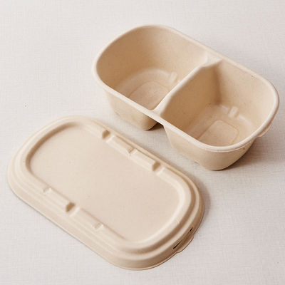 Biodegradable Disposable 1000ml Bagasse Food Containers