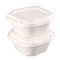 Sustainable Square Biodegradable Takeaway Food Containers