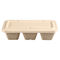 Biodegradable 3 Compartment Sugarcane Pulp Takeaway Paper Food Container