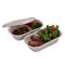 Greaseproof TUV  Microwavable Pulp Food Containers