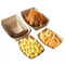 Recycled Boat Shaped Greaseproof SGS Paper Takeout Boxes