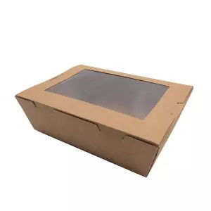 Harmless Disposable Biodegradable Paper Takeaway Boxes