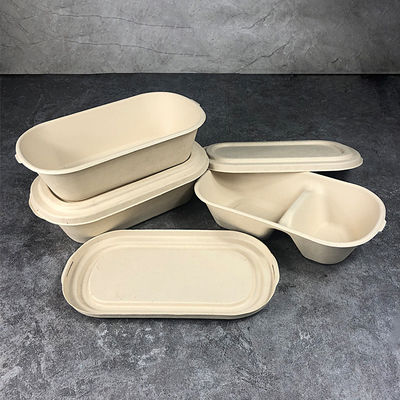 Renewable greaseproof 26oz Compostable Take Out Containers