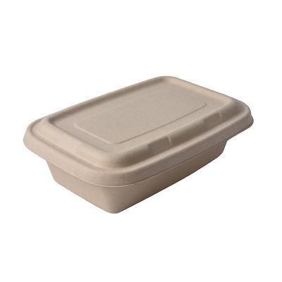 TUV Microwavable 3 Compartment Biodegradable Food Boxes