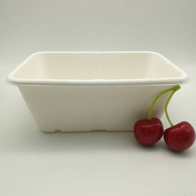 Waterproof 950ml Biodegradable Takeout Containers