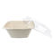 Clear Lid Disposable SGS Compostable Food Containers
