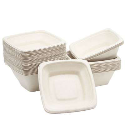 Microwavable Compostable Disposable Sugarcane Pulp Plates