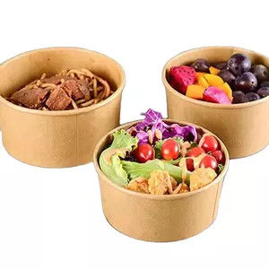 350gsm Kraft Paper Bowls