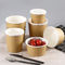 Biodegradable Renewable 125mm Eco Friendly Takeaway Containers