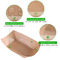 Boat Shape Waterproof Fried Compostable Takeaway Containers