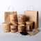 Biodegradable 11.8 Diameter 780ml  Kraft Paper Cups