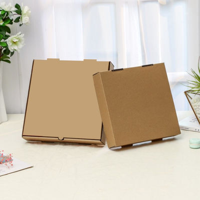 6 Inch Unprinted Eco Friendly Pizza Parcel Box Disposable